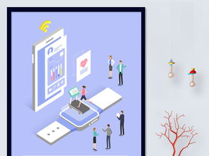 灰色電子科技商務數據幾何線條海報背景 AI設計新趨勢與應用